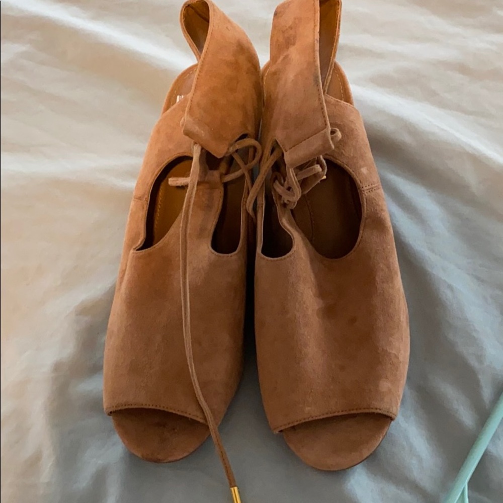Lace up sandals